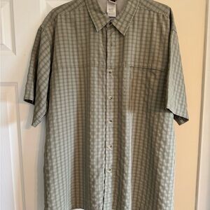 Men's Green Plaid Shirt